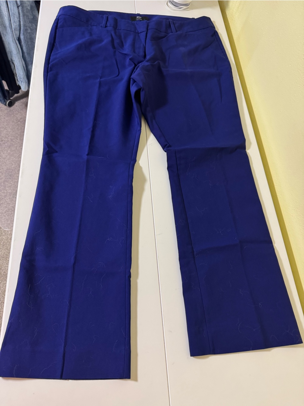 Mossimo Supply Co. Deep Blue Boot-Cut Pants